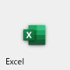 スタートメニューの Excel を選択
