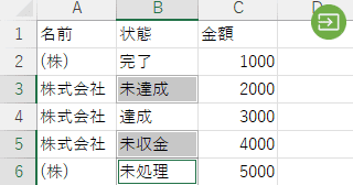Excel の特定の値や書式設定をまとめて選択するには
